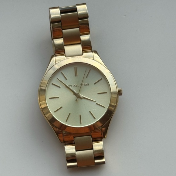 Slim Runway Gold-Tone Stainless Steel Watch - Picture 2 of 14